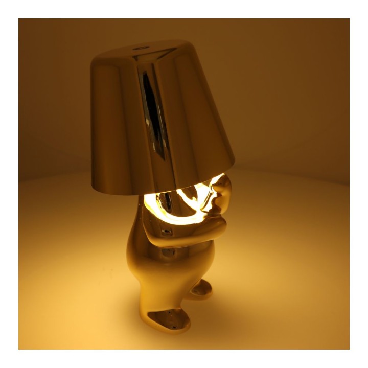 Нічник GOLD MAN Art Deco що стоїть (візерунок 3) MLTL