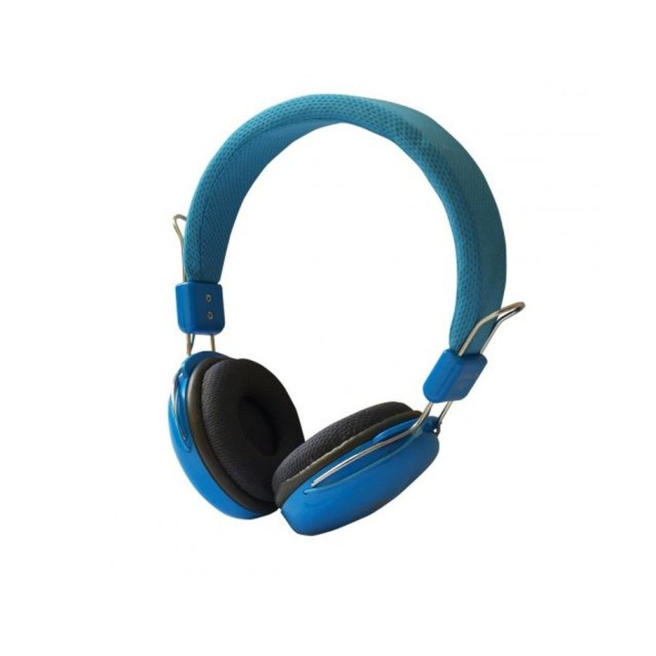 Wired on-ear headphones Jack 3,5 mm Art AP-60B blue