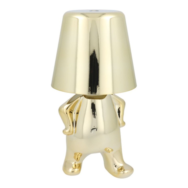 Night lamp GOLD MAN Art Deco standing (pattern 1) MLTL