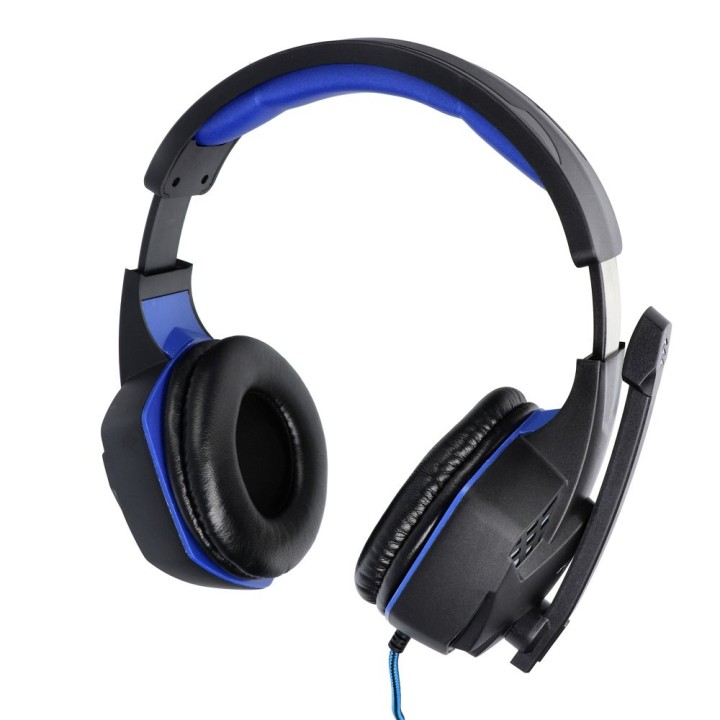 Headphones wired on-ear Jack 3,5 mm / USB A Art gaming with microphone G11 black