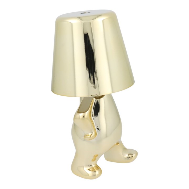 Нічник GOLD MAN Art Deco що стоїть (візерунок 1) MLTL