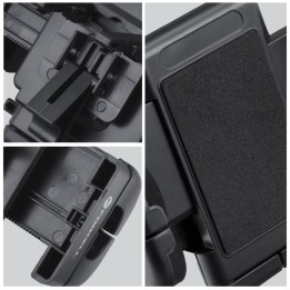 Universal car phone holder Forcell F-Grip Regular 17 cm for windshield / dashboard / air vent black