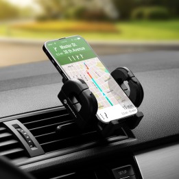 Phone holder for car universal Forcell F-Grip Regular for the air vent black