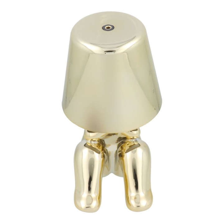 Нічник GOLD MAN Art Deco що сидить (візерунок 4) MLTL