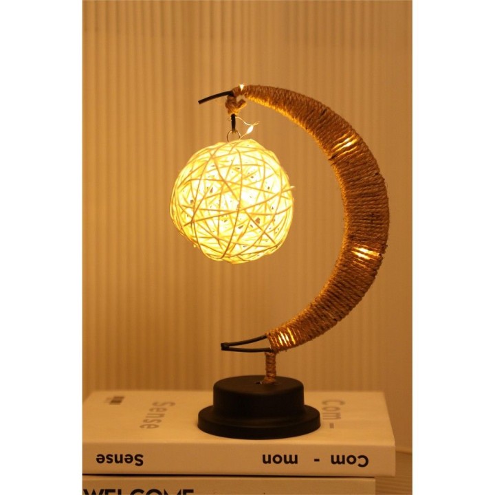 Lampka nocna Rogal piłka Art Deco (wzór 1) EID