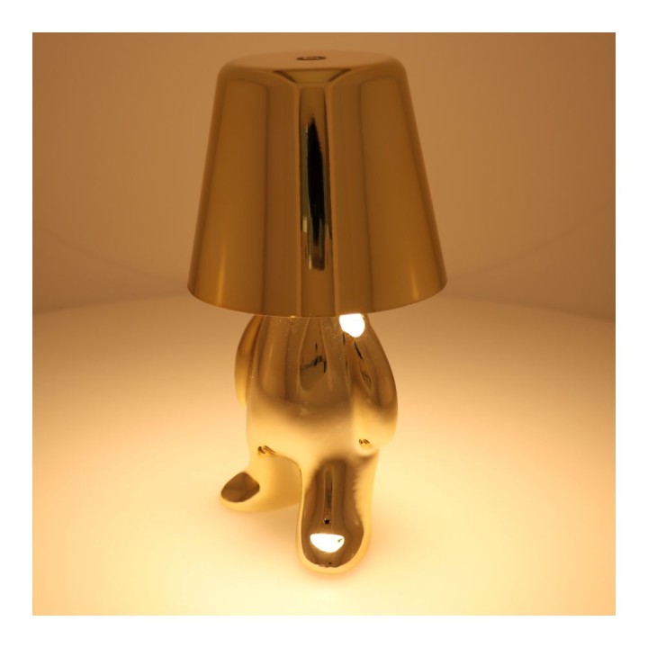 Нічник GOLD MAN Art Deco що стоїть (візерунок 8) MLTL
