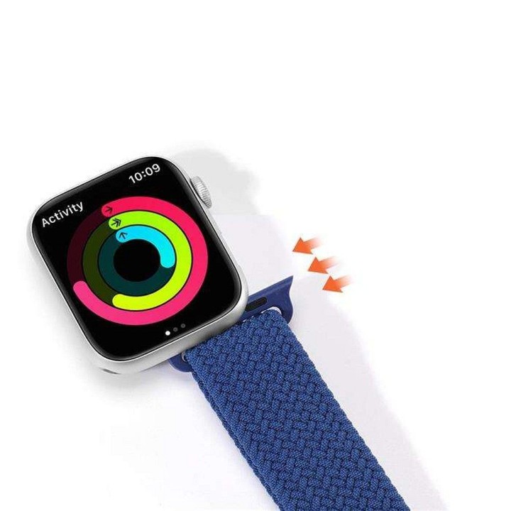 DUX DUCIS strap MIXTURE PRO braided for Apple Watch 38 / 40 / 41 mm blue