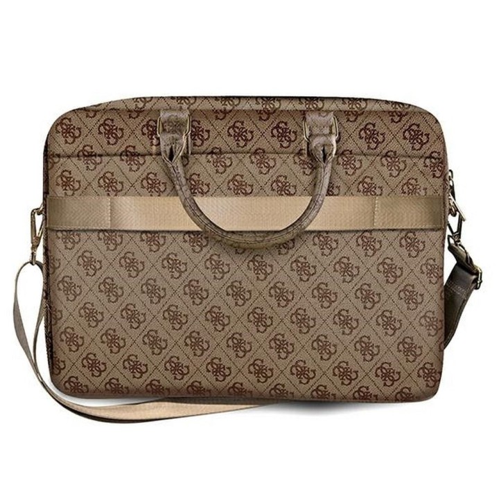 GUESS torba na laptopa / tablet / notebook 15" GUCB15G4GFBR (Guess Sleeve) brązowa