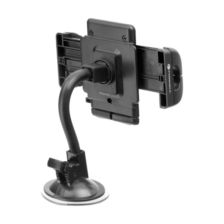 Universal car phone holder Forcell F-Grip Regular 17 cm for windshield / dashboard / air vent black