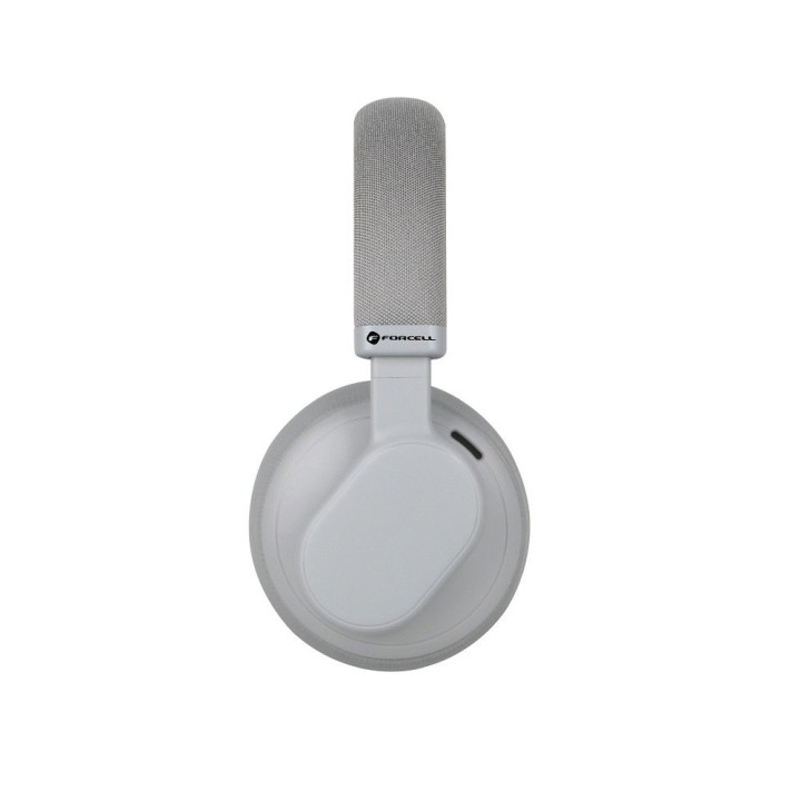 Бездротові накладні навушники Forcell F-Audio Touch Beat ANC сірі