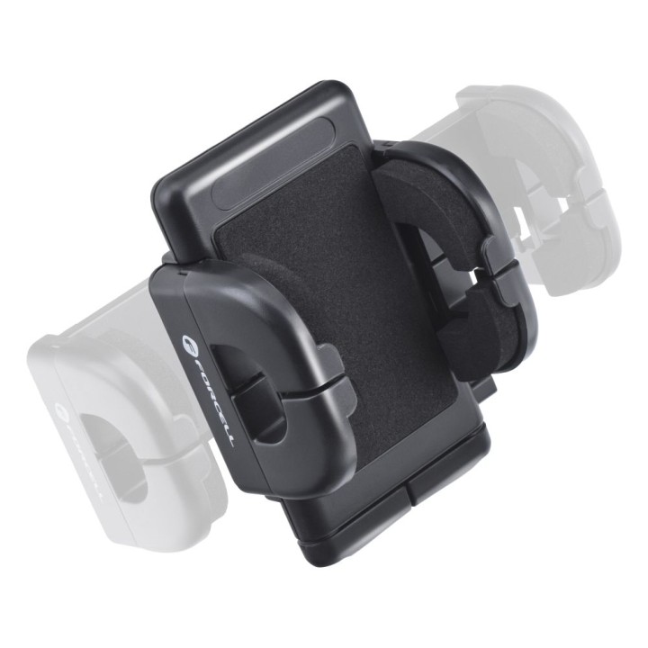 Phone holder for car universal Forcell F-Grip Regular for the air vent black