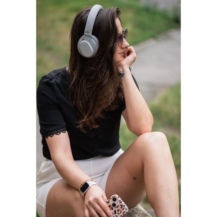 Wireless on-ear headphones Forcell F-Audio Touch Beat ANC grey