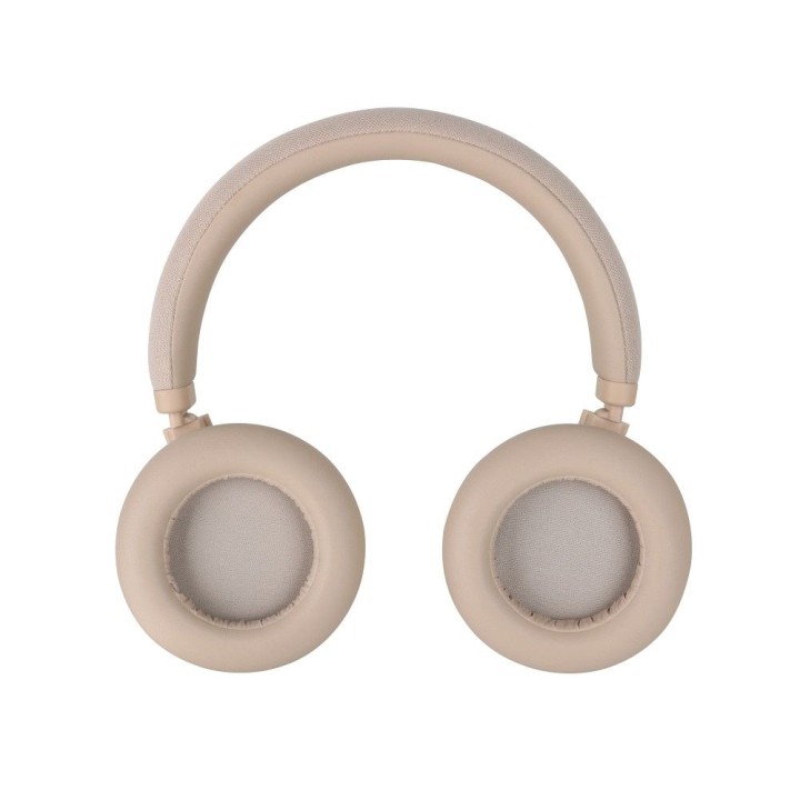Бездротові навушники накладні Forcell F-Audio Touch Beat ANC бежеві