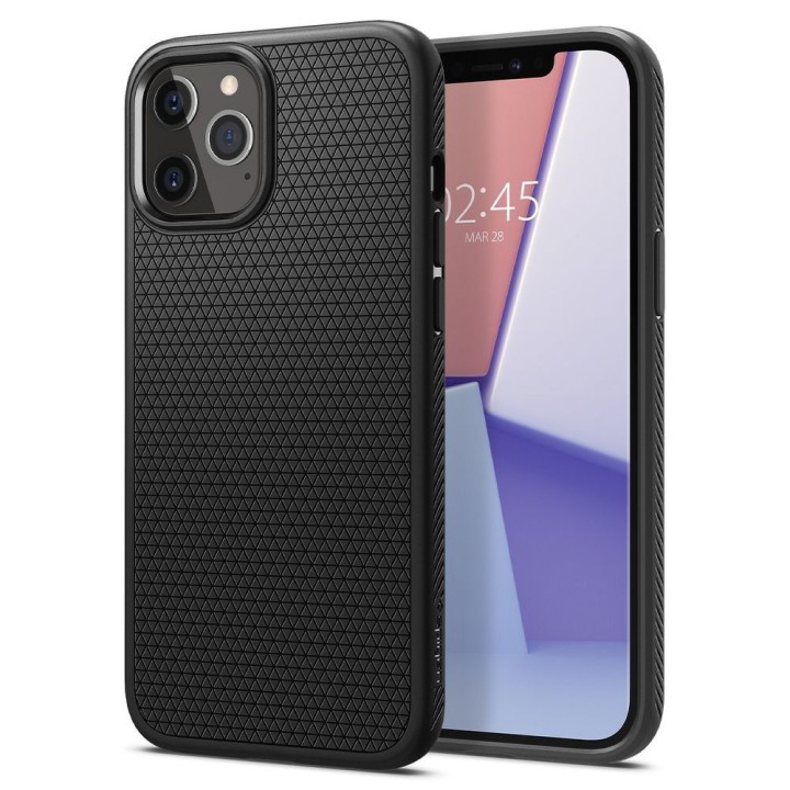 Чехол SPIGEN Liquid Air для IPHONE 12 / 12 PRO matte black