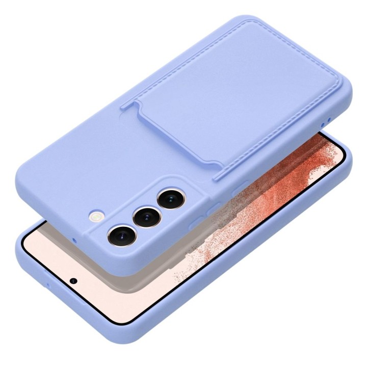 Чохол для Samsung A35 5G Card Case фіолетовий