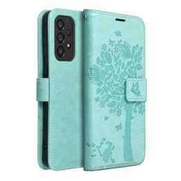 Чохол з клапаном для Samsung A33 5G Mezzo Book дерево зелений