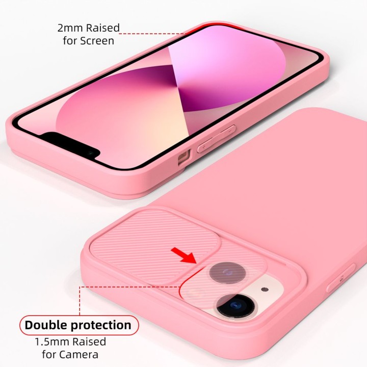Чохол для Samsung A35 5G Slide світло-рожевий