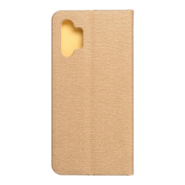 Чехол с клапаном для Samsung A32 5G Luna Book Gold золотой