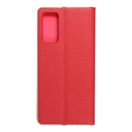 Flip case for Samsung S20 FE / S20 FE 5G Luna Book Gold red