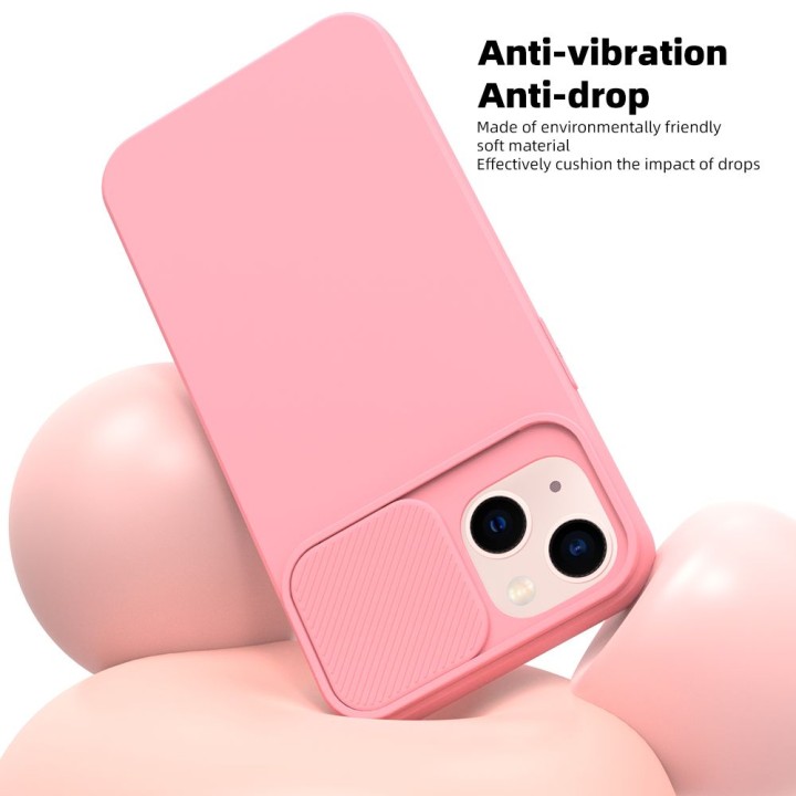 Чохол для Samsung A35 5G Slide світло-рожевий