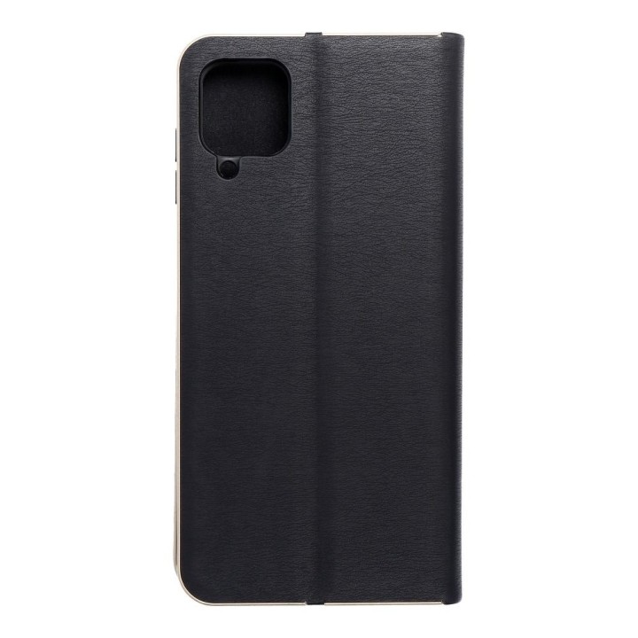Flip case for Samsung A12 / M12 Luna Book Gold black