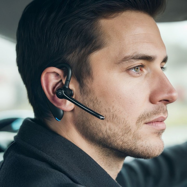 Беспроводная гарнитура mono (ENC, Multipoint, BT 6.0 + EDR, 170mah) FORCELL Orion Plus черная 0INT
