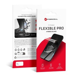 Glass hybrid for iPhone 12 / 12 PRO Forcell Flexible 5D black