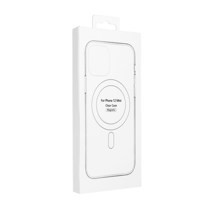 Case for iPhone 12 MINI Clear Mag Cover (Str) MagSafe compatible transparent