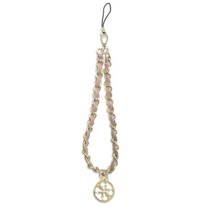 GUESS подвеска GUSTSAS4P (Chain Metal 4G Charm) розовая