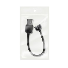 Кабель USB A для зарядки XIAOMI Mi Band 5 / Mi Band 6 0,15 m чорний