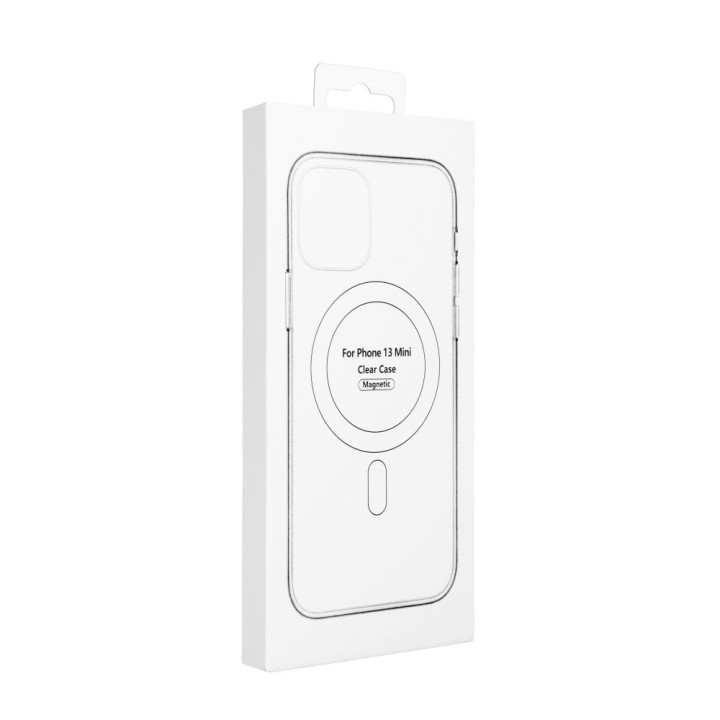 Чехол для iPhone 13 MINI Clear Mag Cover (Str) совместимый с MagSafe прозрачный