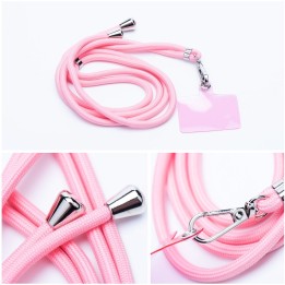 Phone lanyard, phone charm - SWING (6mm) with adjustable length / cord length 165cm (max 82,5cm loop length) / for