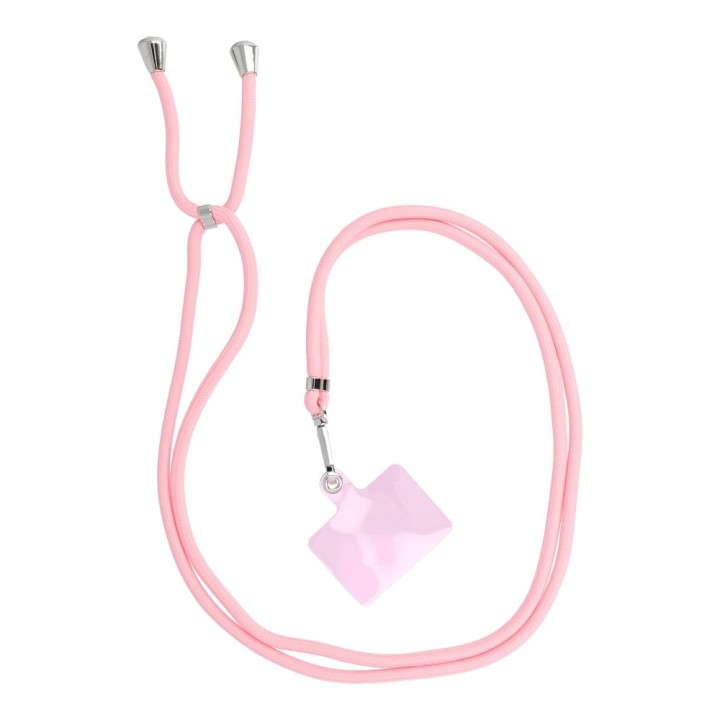 Phone lanyard, phone charm - SWING (6mm) with adjustable length / cord length 165cm (max 82,5cm loop length) / for