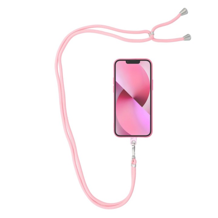Phone lanyard, phone charm - SWING (6mm) with adjustable length / cord length 165cm (max 82,5cm loop length) / for