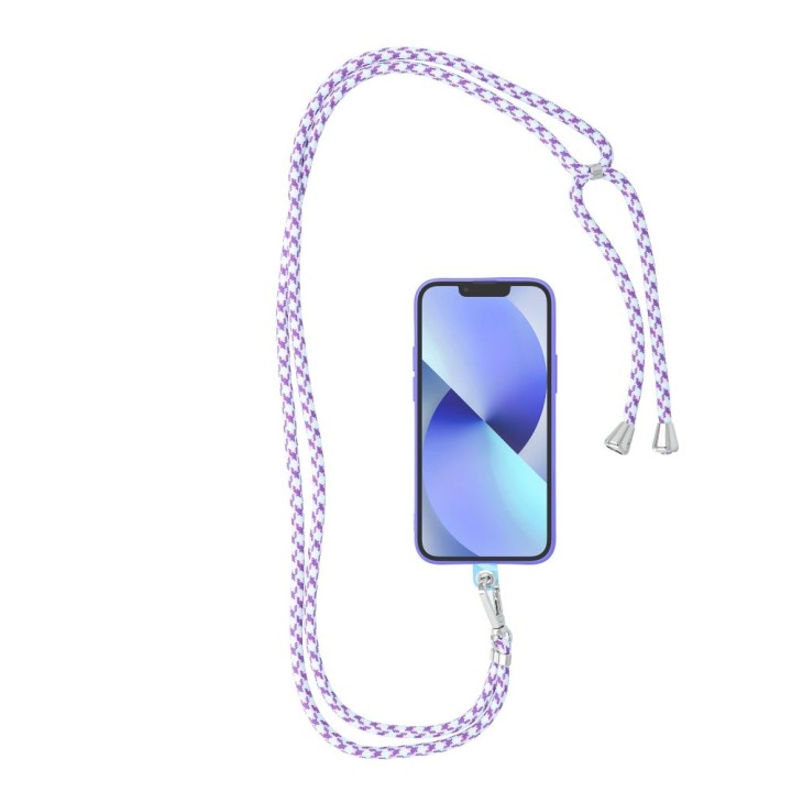 Smycz do telefonu, Zawieszka do telefonu - SWING (6mm) z regulacją długości / długość sznura 165cm (max 82,5cm w pętli) / na