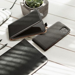 Чехол с клапаном вертикальный для Samsung A32 LTE ( 4G ) Slim Flexi Fresh черный