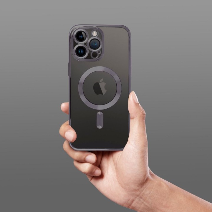 Чехол для Samsung S24 Electro Mag Cover совместимый с MagSafe черный