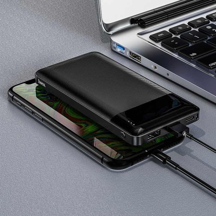 Power bank Hoco 10000 mAh 2A J72 Easy travel black