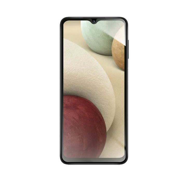 Гибридное стекло для Samsung A12 Forcell Flexible 5D черное