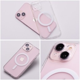 Etui na iPhone 12 PRO MAX Frost Mag Cover zgodne z MagSafe (camera protection) transparentne zmrożony