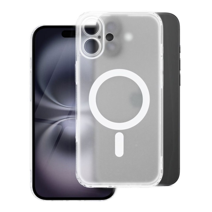 Чохол для iPhone 12 PRO MAX Frost Mag Cover сумісний з MagSafe (camera protection) прозорий матовий (frosted)
