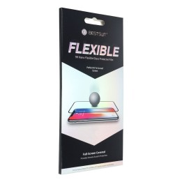 Szkło hybrydowe 5D Full Glue do iPhone 14 PRO Bestsuit Flexible czarne