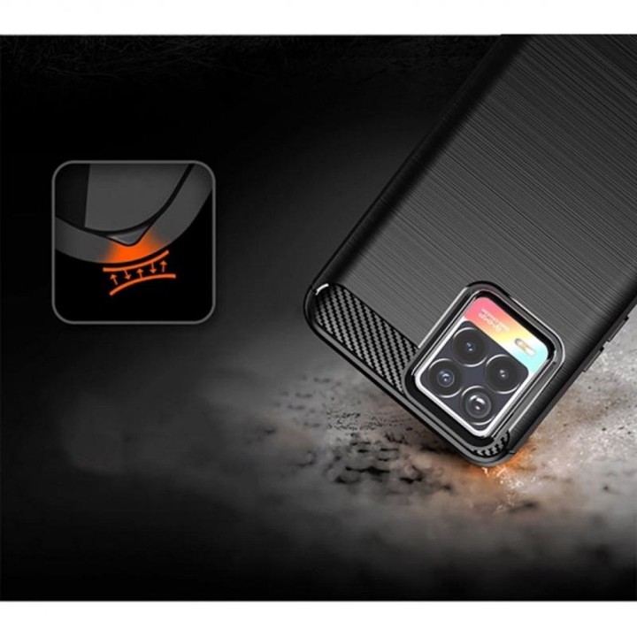 Case for Realme 8 Carbon black