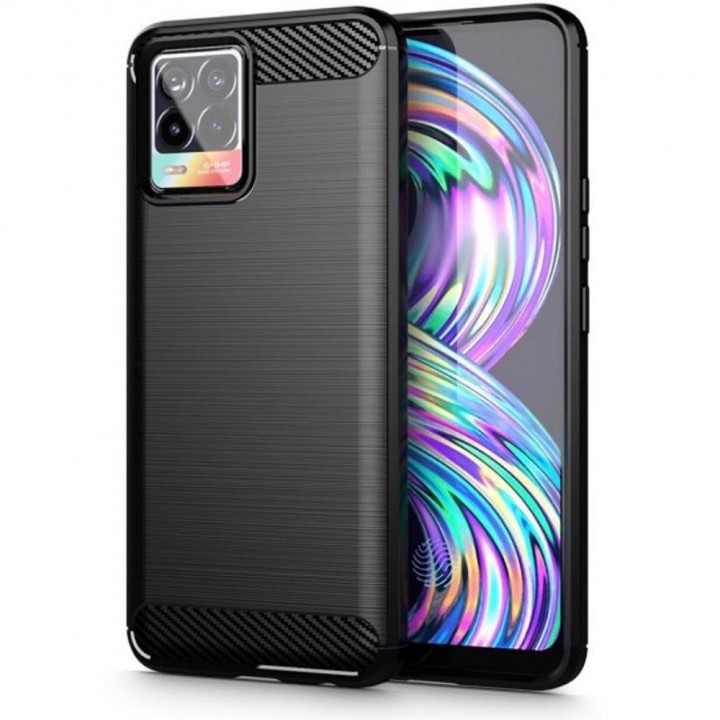 Etui na Realme 8 Carbon czarne