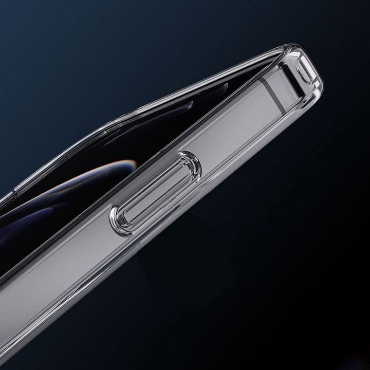 Case for iPhone 12 MINI Clear Mag Cover (MID) compatible with MagSafe transparent