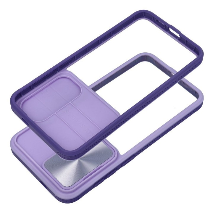Чехол для Samsung S24 PLUS Slider фиолетовый