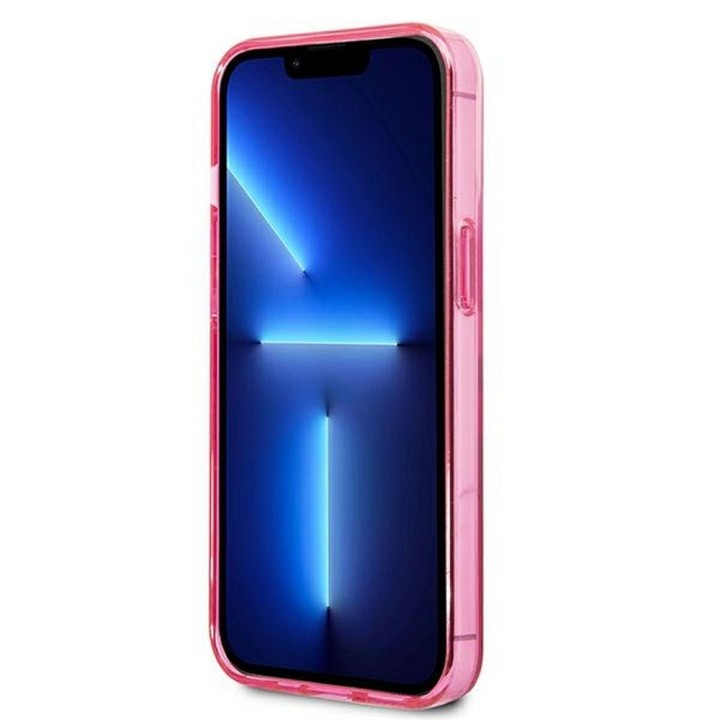 KARL LAGERFELD чохол для IPHONE 13 Pro KLHCP13LTGKCP (K Choupette Centered) рожевий