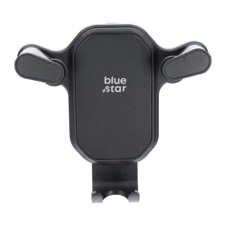 Gravity car phone holder Blue Star Triangular for air vent black