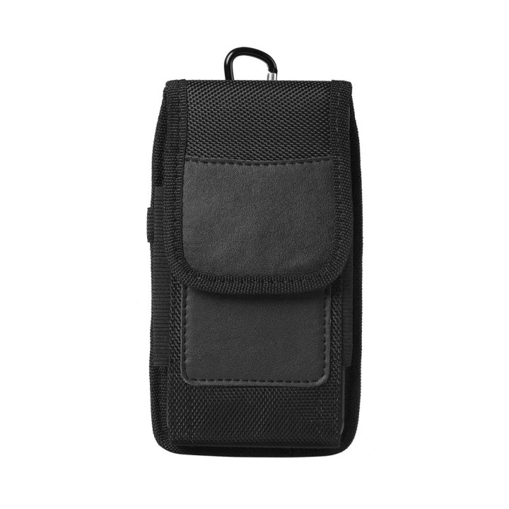 Vertical belt phone case for iPhone 5 / 5S / 5SE / 5C / Oppo A71 Oxford model 1 black