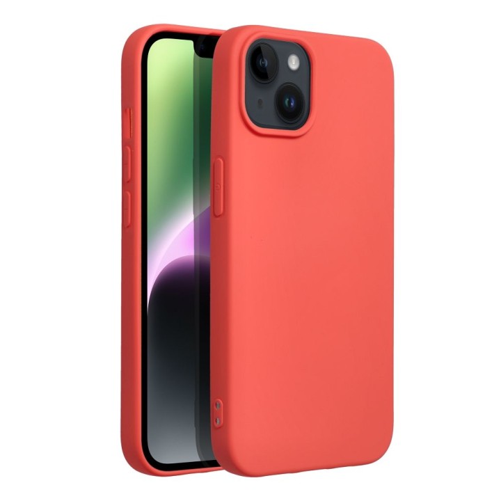Case for iPhone 14 Silicone peach